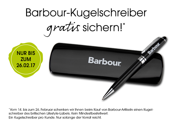 Barbour Kugelschreiber Gratis Und Die Neue Fru Hjahr Sommer Kollektion Von Barbour Entdecken Frankonia De